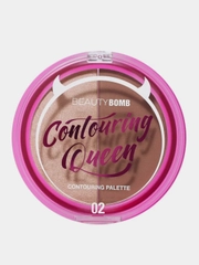 Палетка для контуринга BEAUTY BOMB ,тон 02