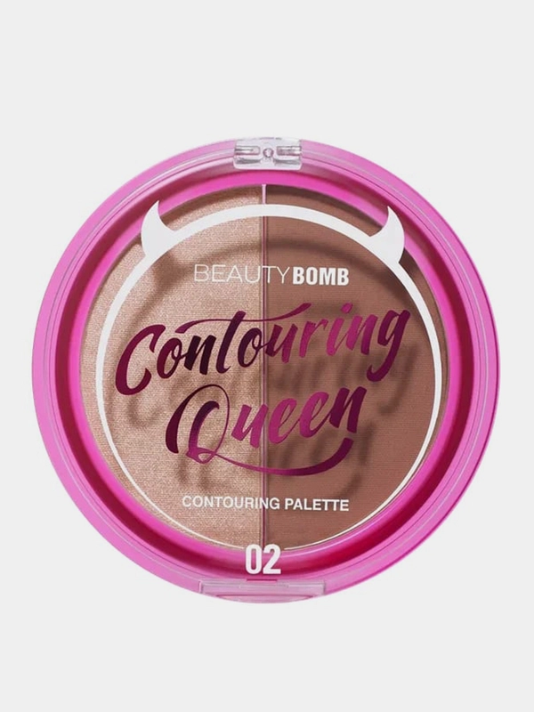 Палетка для контуринга BEAUTY BOMB ,тон 02