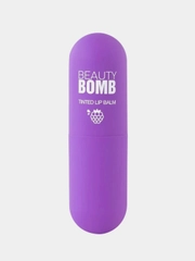 Бальзам-тинт для губ BEAUTY BOMB, тон 04 Виноград, 3,5г