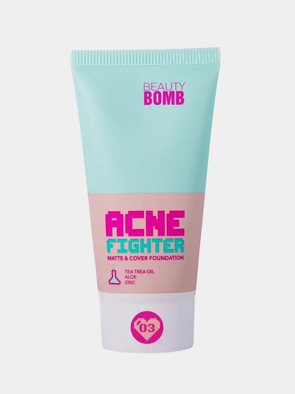 Тональный крем BEAUTY BOMB Acne fighter, тон 03, 25 мл