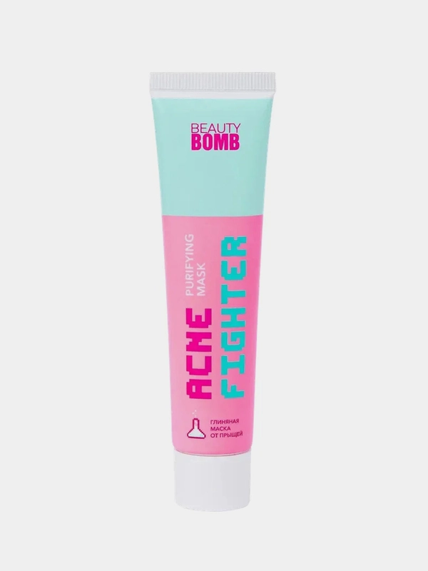 Глиняная маска BEAUTY BOMB Acne fighter, 40 мл