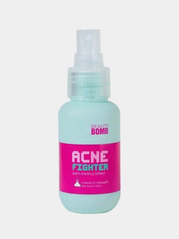 Спрей от прыщей BEAUTY BOMB ACNE FIGHTER, 65 мл