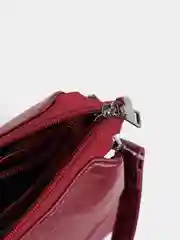 Бордовый сумка женская