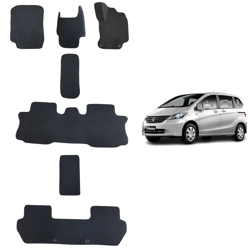3-D Автомобильные EVA коврики для HONDA FREED (1) капитанские сиденья / ХОНДА ФРИД 1