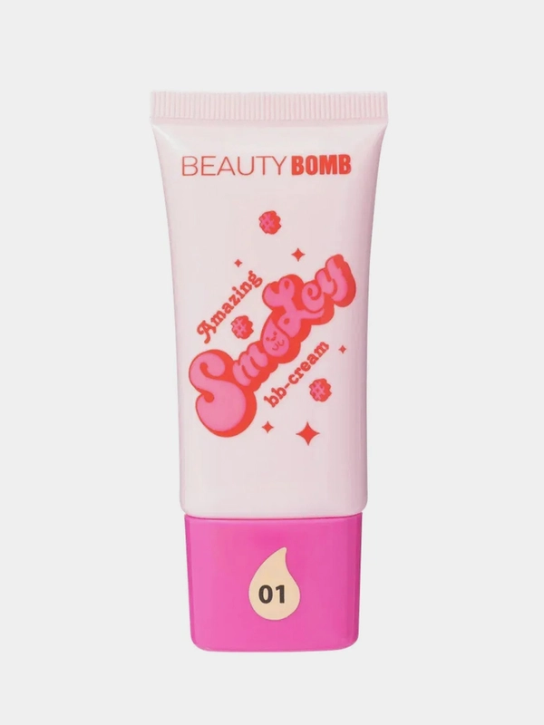 BB-крем для лица Beauty Bomb Amazing Smiley, тон 01, 25 мл