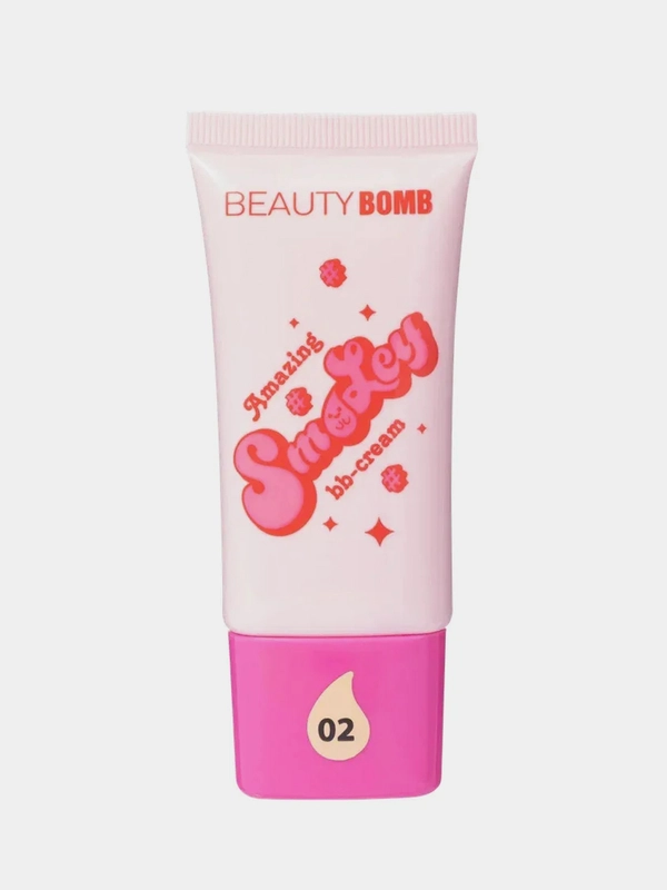 BB-крем для лица  Beauty Bomb Amazing Smiley, тон 02, 25 мл