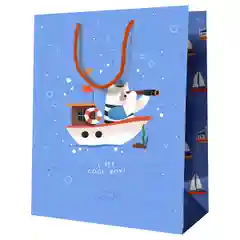Розовый пакет подарочный 18*23*10см Meshu "I see ...", ламинированный