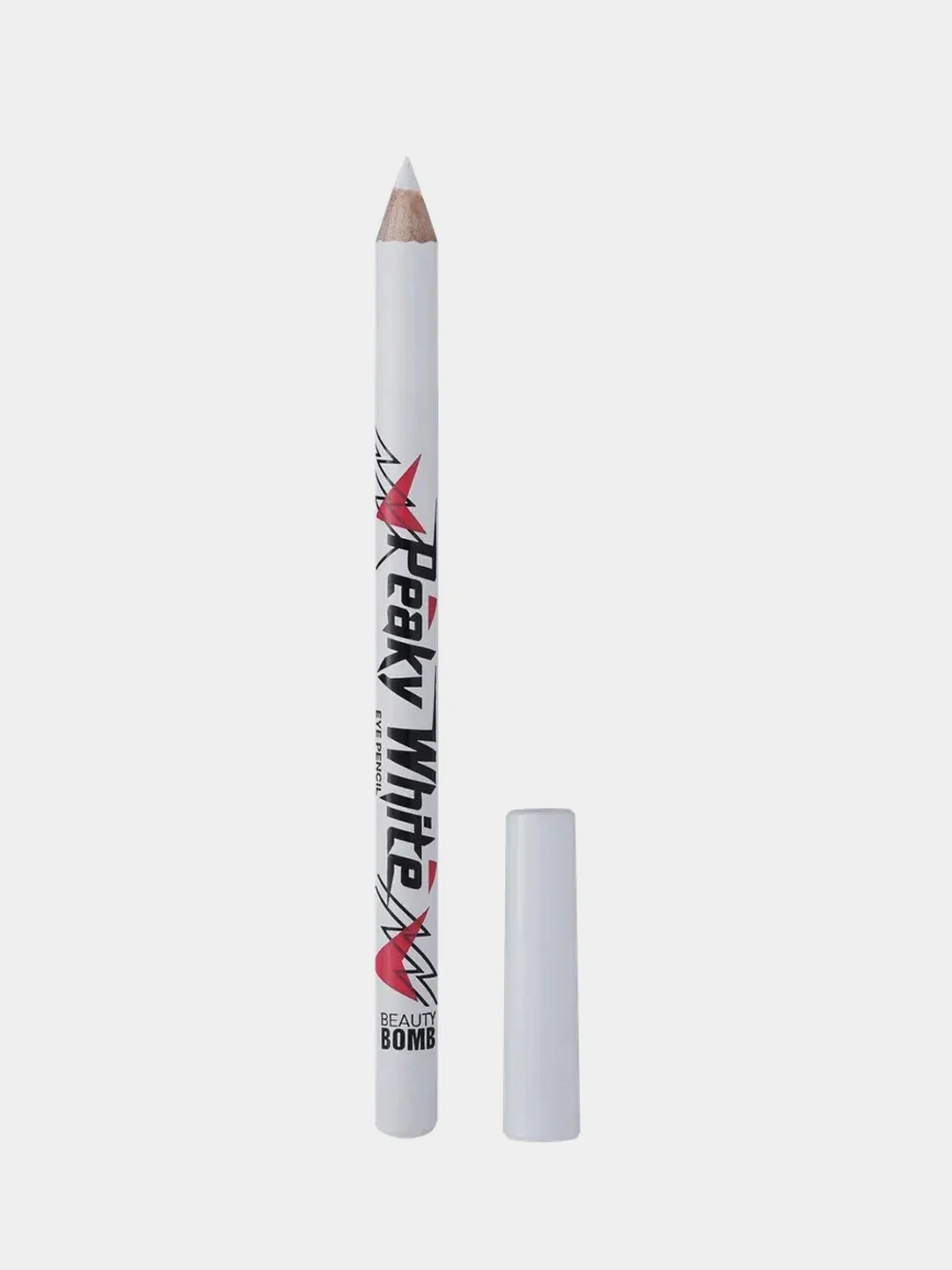 Карандаш для глаз деревянный BEAUTY BOMB Peaky White, тон 03