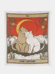 Горчичный гобелен настенный "Котики", 130 х 150 см