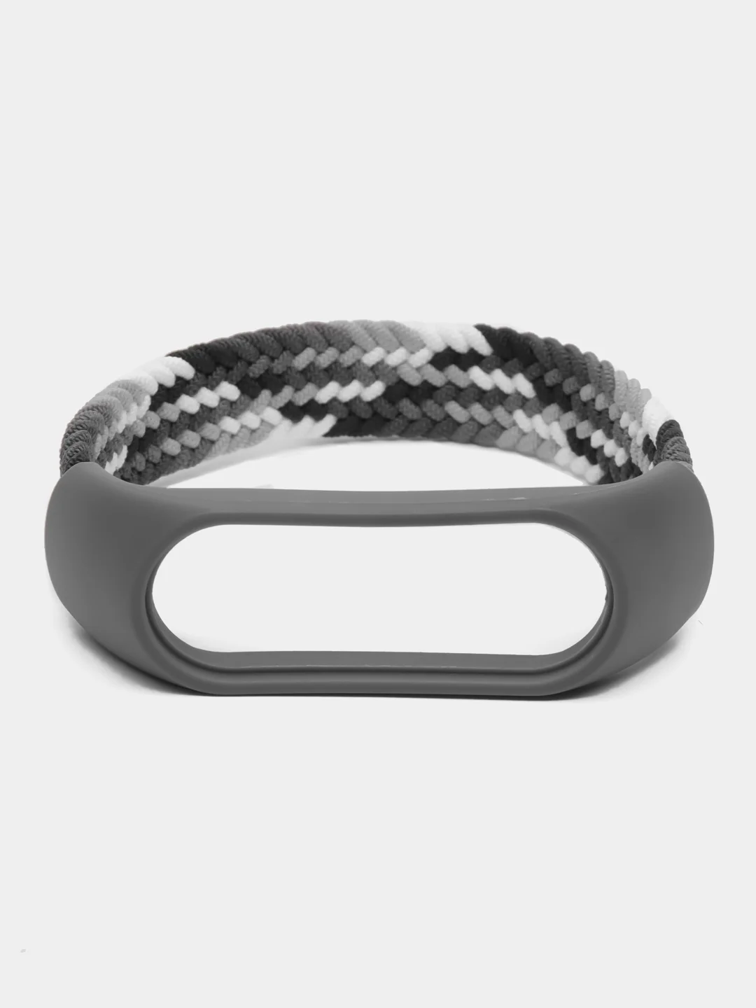 Серый ремешок матерчатый, для Xiaomi Mi Band 3, 4, 5, 6, 7