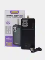 Внешний аккумулятор Yosonda Black Power Bank, 30000W