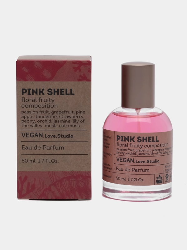 Туалетная вода для женщин Vegan Love Studio Pink Shell, 50 мл