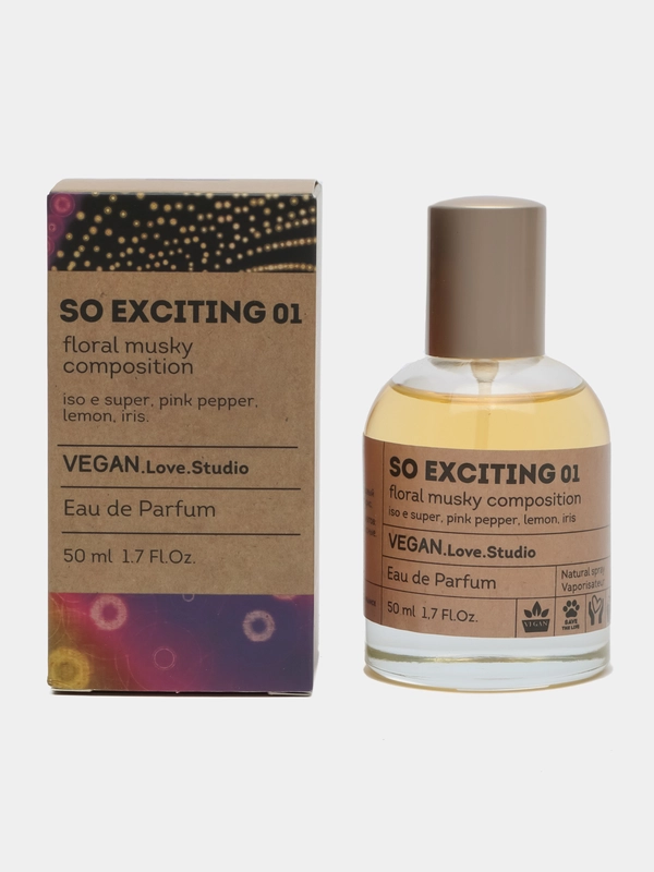 Туалетная вода для женщин Vegan Love Studio So Exciting 01, 50 мл