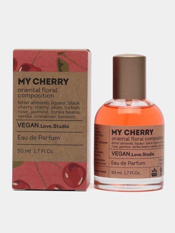 Туалетная вода для женщин Vegan Love Studio My Cherry, 50 мл
