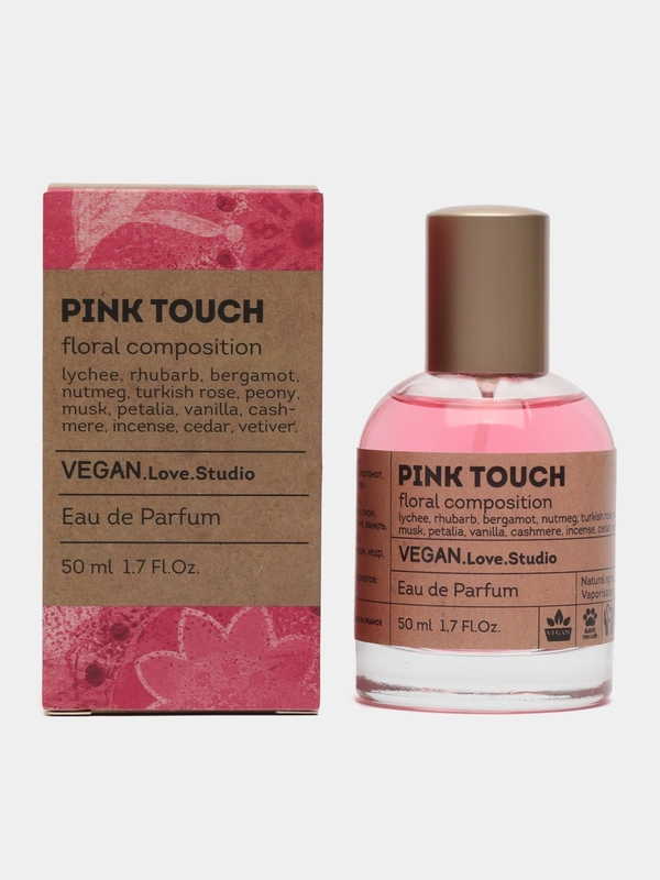 Туалетная вода для женщин Vegan Love Studio Pink Touch, 50 мл