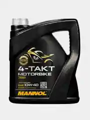 Моторное масло MANNOL Motorbike 4-Takt 10W40, 4 л, Синтетическое, 7812-4