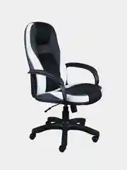 Белый компьютерное кресло МКР-708, игровое, ткань TW