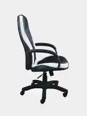 Белый компьютерное кресло МКР-708, игровое, ткань TW
