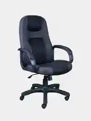 Черный компьютерное кресло МКР-708, игровое, ткань TW