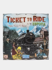 Настольная игра Билет на поезд Европа, Ticket to Ride Europe, русская версия, семейная