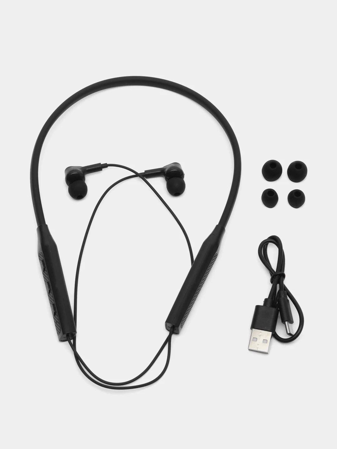 Синий беспроводные наушники для спорта BOROFONE BE59 BLUETOOTH, МАГНИТНАЯ ФИКСАЦИЯ, ЧИСТЫЙ ЗВУК
