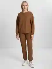 Медный спортивный женский костюм, оверсайз, свитшот, джоггеры