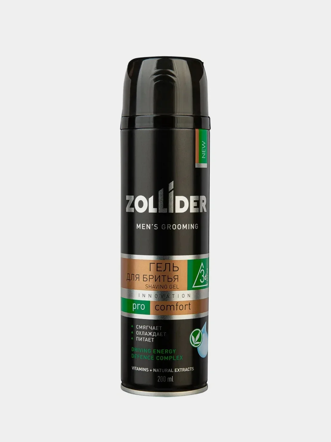 Гель для бритья Zollider Pro Comfort, мужской, 200 мл
