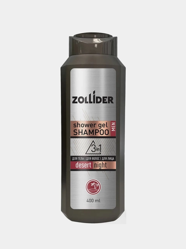 Гель-шампунь мужской Zollider Desert Night, 3в1, 400 мл