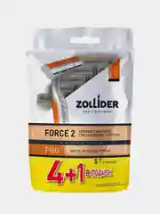 Одноразовые бритвенные станки Zollider Force 2 PRO, 2 лезвия, 5 шт