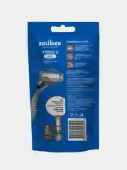 Одноразовые бритвенные станки Zollider Force 3 MAX, 3 лезвия, 2 шт