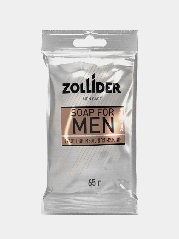 Мужское туалетное мыло Zollider Men Care, 65 г