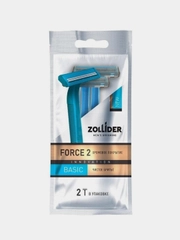 Одноразовые бритвенные станки Zollider Force 2 Basic, 2 лезвия, 2 шт