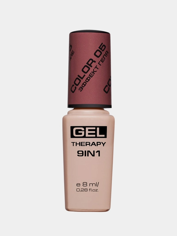 Лак для ногтей STELLARY Gel Therapy 9in1, тон 05, 8 мл