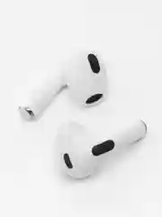 Голубой беспроводные наушники HOCO Pods, с силиконовым чехлом, сенсорные, 3 вида, с котиком