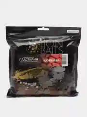 Инновационный пластилин рыболовный ароматизированный LION BAITS "Клубника", 700 г