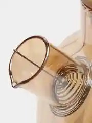 Алый чайник заварочный, с металлическим фильтром, 3 объема