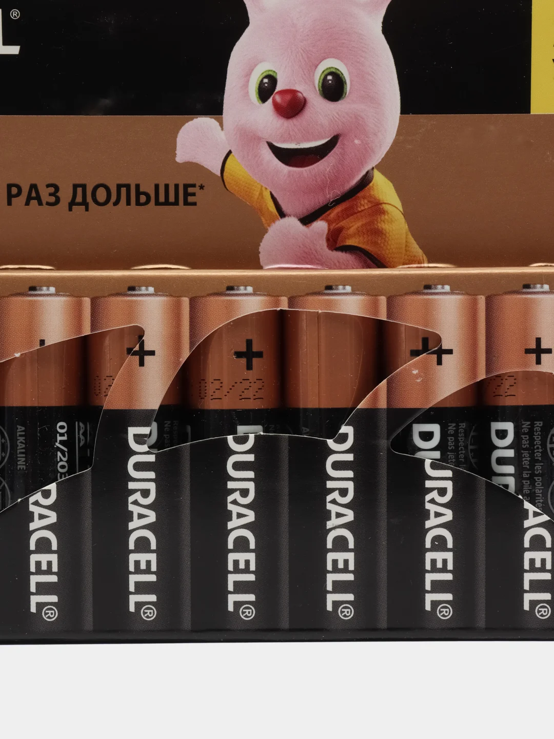 Батарейка Дюрасел, тип мизинчиковые AAA и пальчиковые АА, упаковка 12 штук