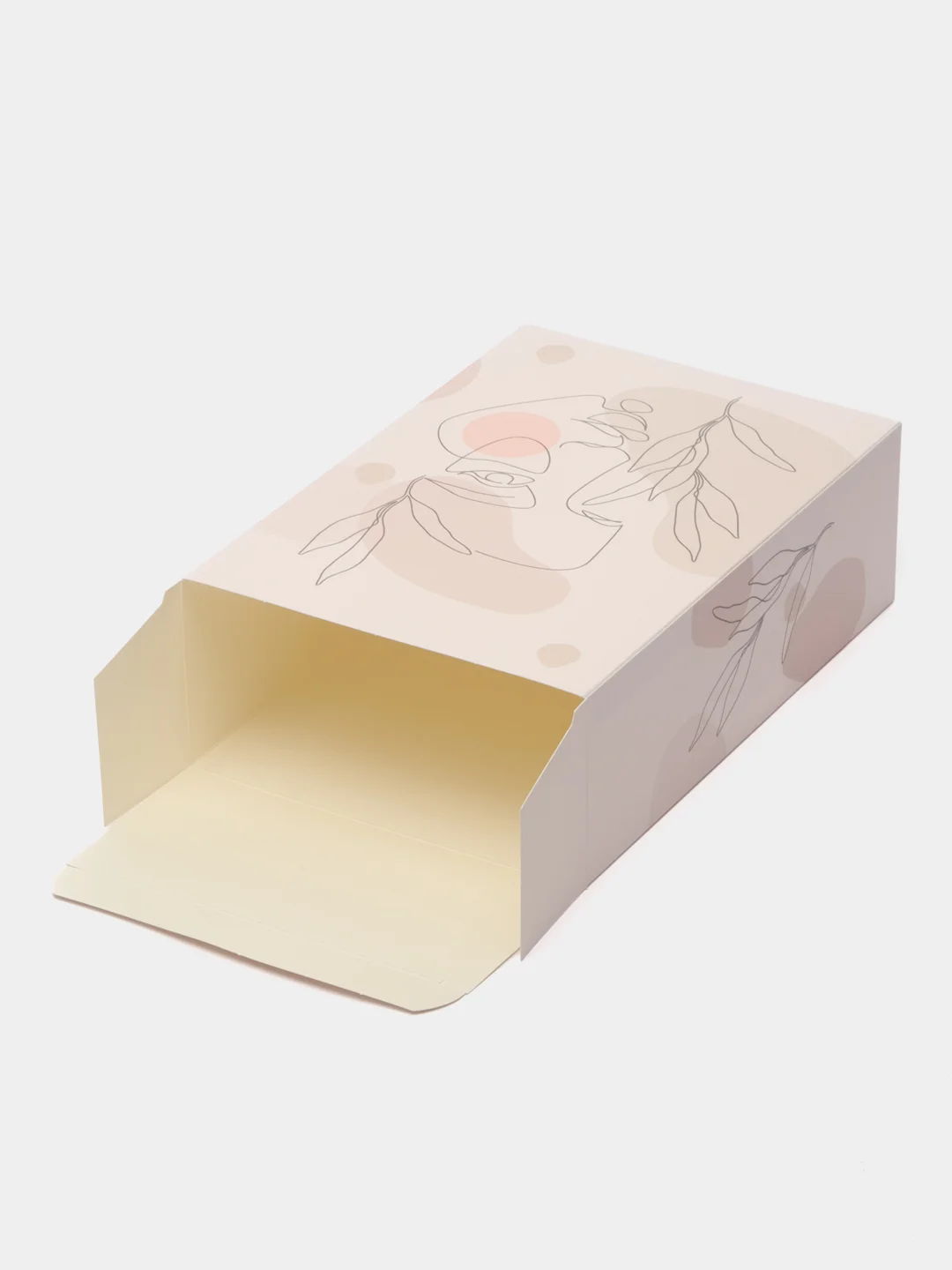 Пудровый коробка подарочная складная Minimalism, 16 х 23 х 7,5 см