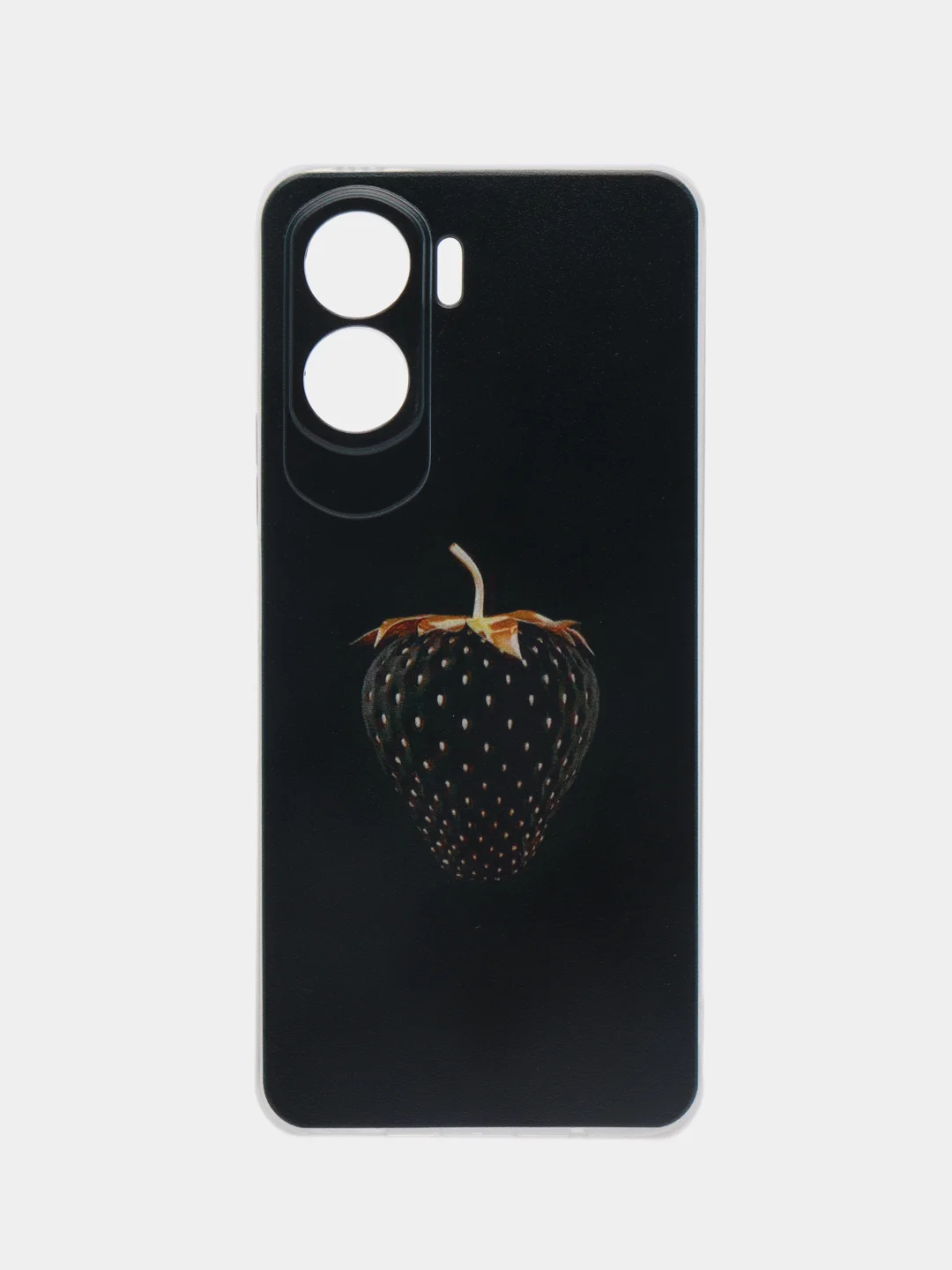 Разноцветный силиконовый чехол на Honor 90 Lite (Хонор 90 Лайт), прозрачный, с рисунком