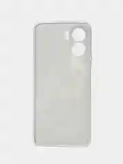 Оливковый силиконовый чехол на Honor 90 Lite (Хонор 90 Лайт), прозрачный, с рисунком