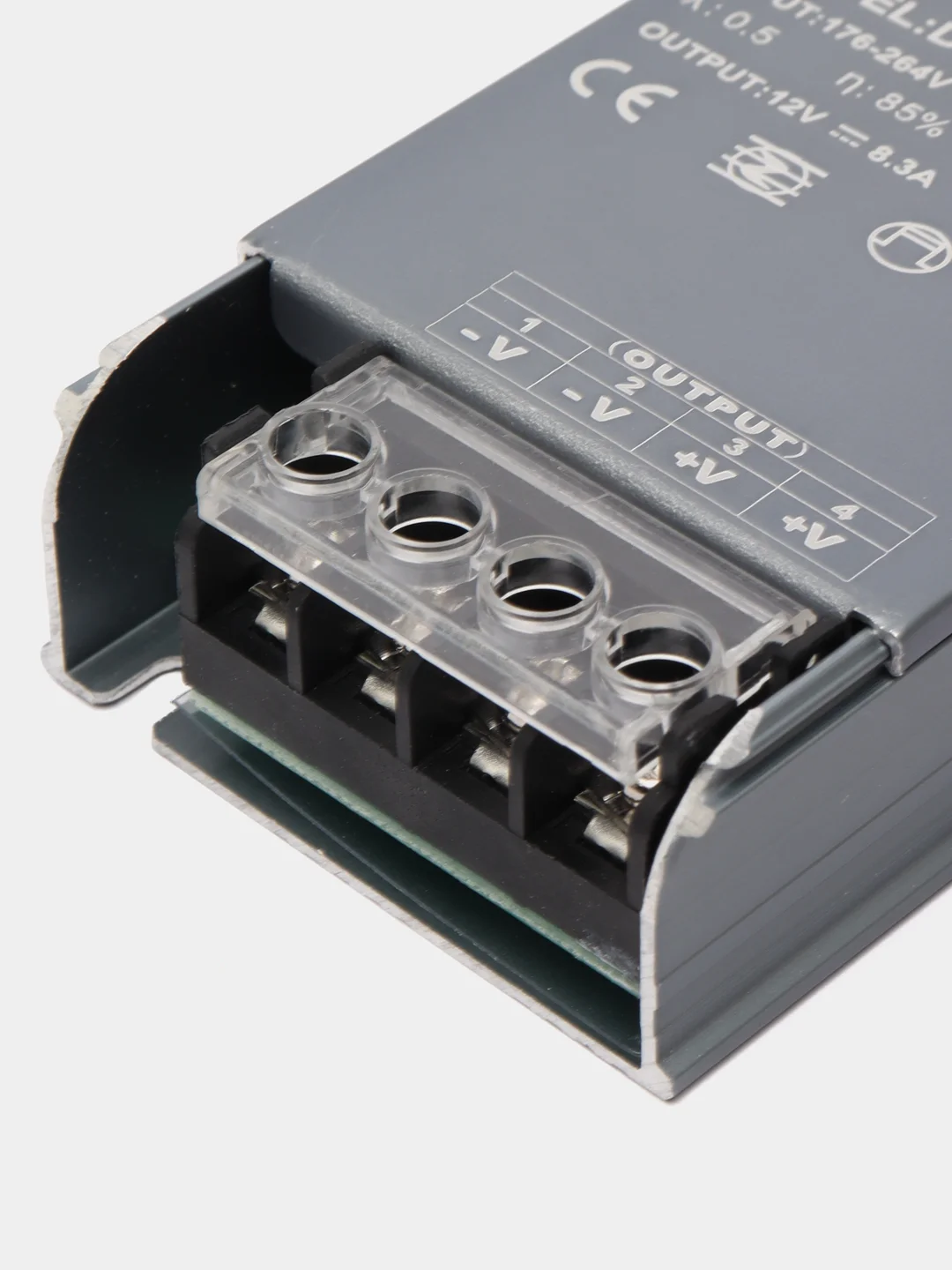 Блок питания для светодиодных лент и модулей 12v, компактный, без вентилятора
