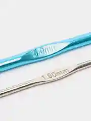 Набор крючков для вязания, d = 0,6-6,5 мм, 12,5*15 см, 22 штуки, случайные цвета