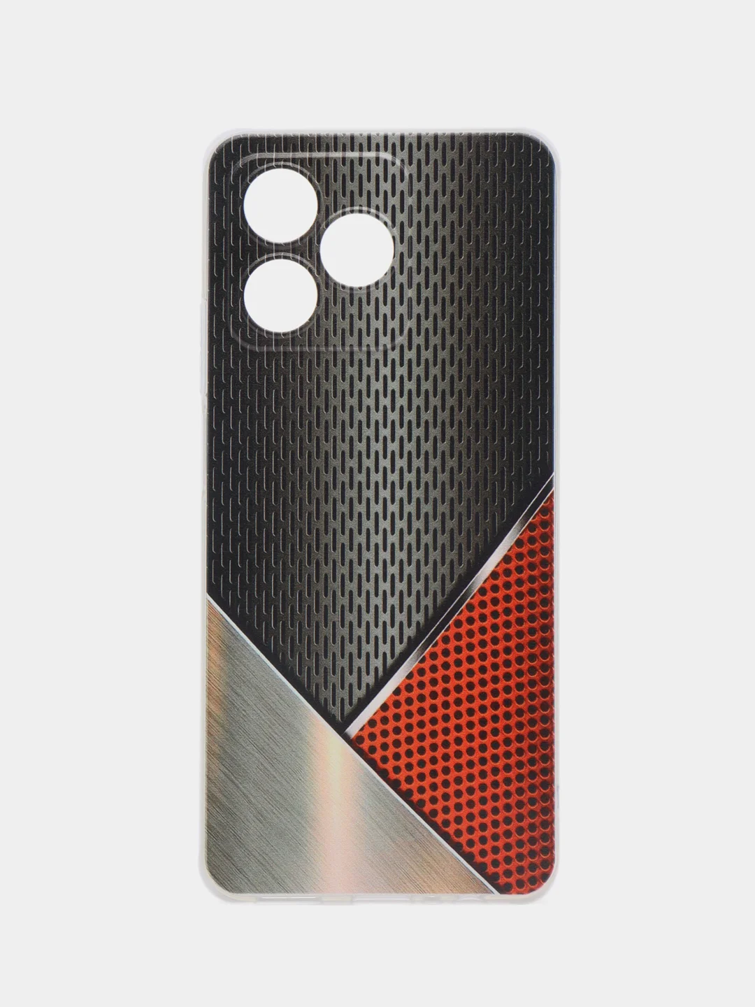 Слоновая кость силиконовый чехол на Realme C53/C51 (Реалми С53/С51), прозрачный, с рисунком, защита камеры