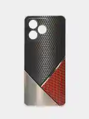 Слоновая кость силиконовый чехол на Realme C53/C51 (Реалми С53/С51), прозрачный, с рисунком, защита камеры