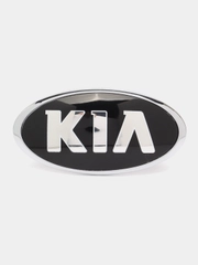 Эмблема для автомобиля KIA (КИА), на капот и багажник, 130 х 65 мм