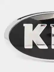 Эмблема для автомобиля KIA (КИА), на капот и багажник, 130 х 65 мм