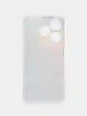 Пурпурный чехол на Tecno Spark 10/10C (Текно Спарк 10/10С), прозрачный, с рисунком, защита камеры