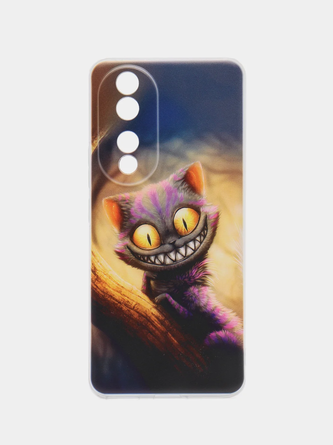 Индиго силиконовый чехол на Honor 90 (Хонор 90), прозрачный, с рисунком