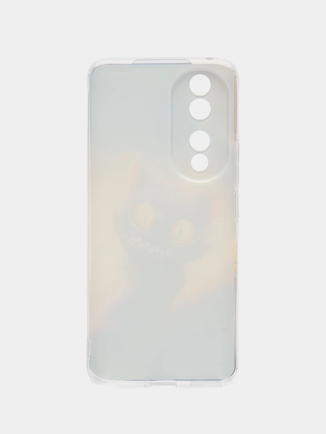 Индиго силиконовый чехол на Honor 90 (Хонор 90), прозрачный, с рисунком