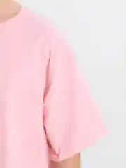 Розовый футболка Oversize